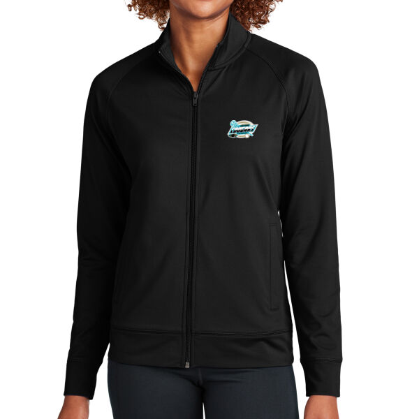 Christopher Lacrosse Ladies Sport Wick Stretch Full Zip Cadet Jacket Thumbnail