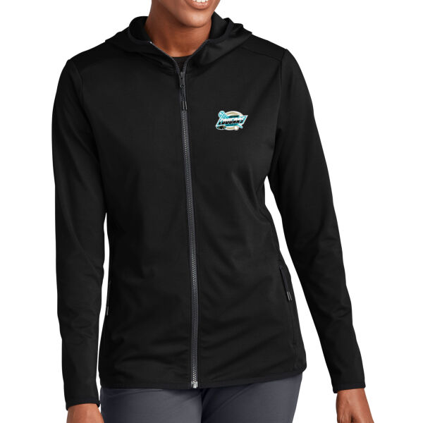 Christopher Lacrosse Ladies Circuit Hooded Full Zip Thumbnail