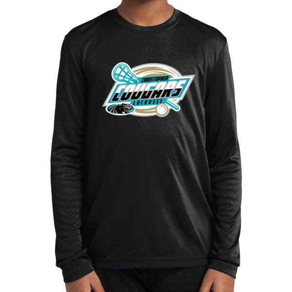 Christopher Lacrosse Youth Long Sleeve PosiCharge Competitor Tee Thumbnail