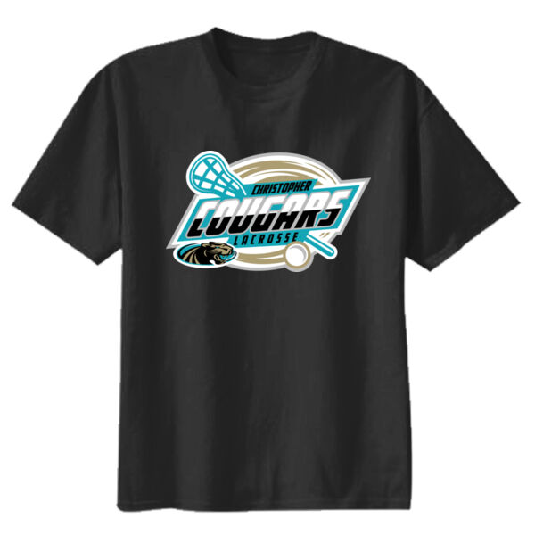 Christopher Lacrosse Youth Heavy Cotton 100% Cotton T Shirt Thumbnail