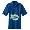 Heavyweight Cotton Pique Polo with Pocket Thumbnail